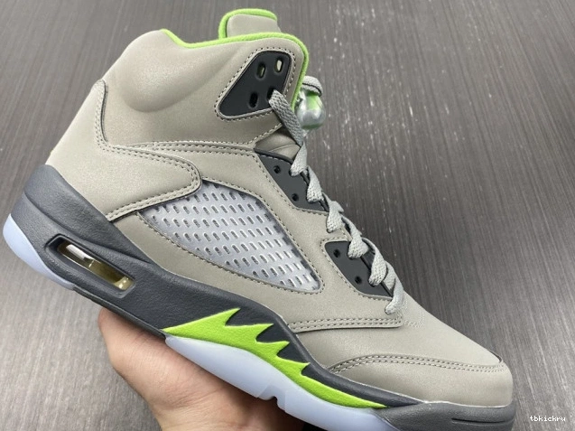 Cheap TBK Green Jordan 5 (2022) Retro Bean DM9014-003 0720